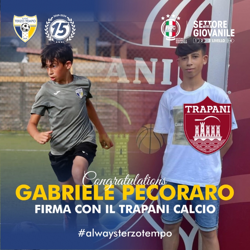 Gabriele Pecoraro al FC Trapani 1905!