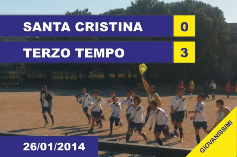 Giovanissimi: S.Cristina - TERZO TEMPO 0-3, buono il risultato!